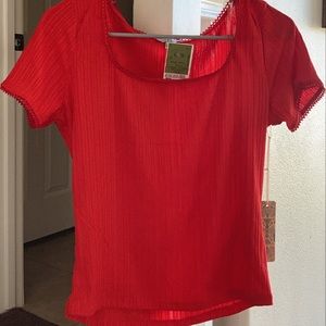 Red shirt
